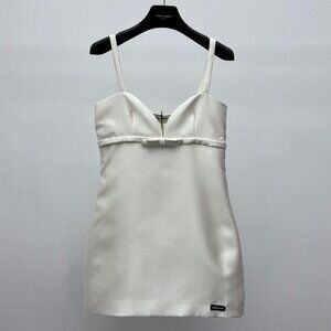 Miu Miu silk and wool bow dress